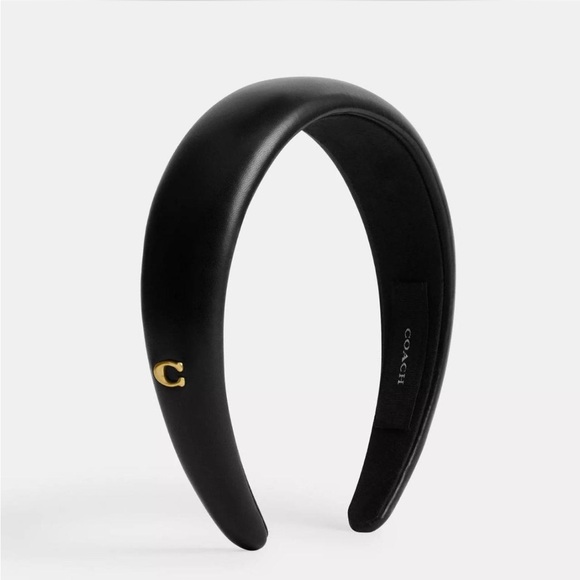 Coach black logo headband NWOT - Picture 1 of 4